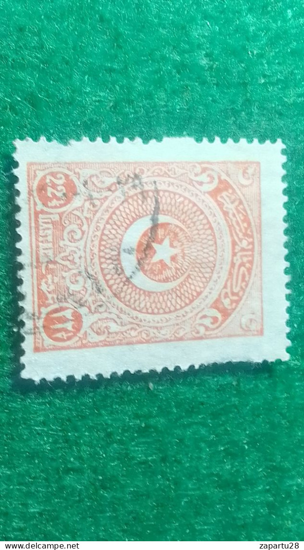 TÜRKİYE- 1922   AYYILDIZ     22.1/2 PİA    DAMGALI - Used Stamps