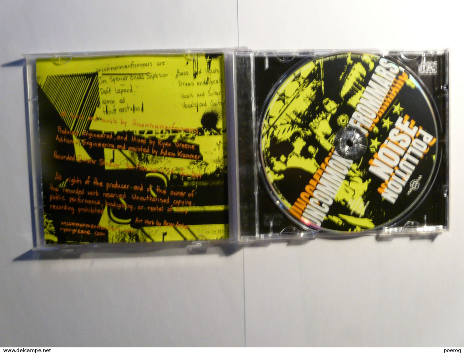 CD - UNCOMMONMENFROMMARS - NOISE POLLUTION - 2004 - THE UNCOMMON MEN FROM MARS - Punk