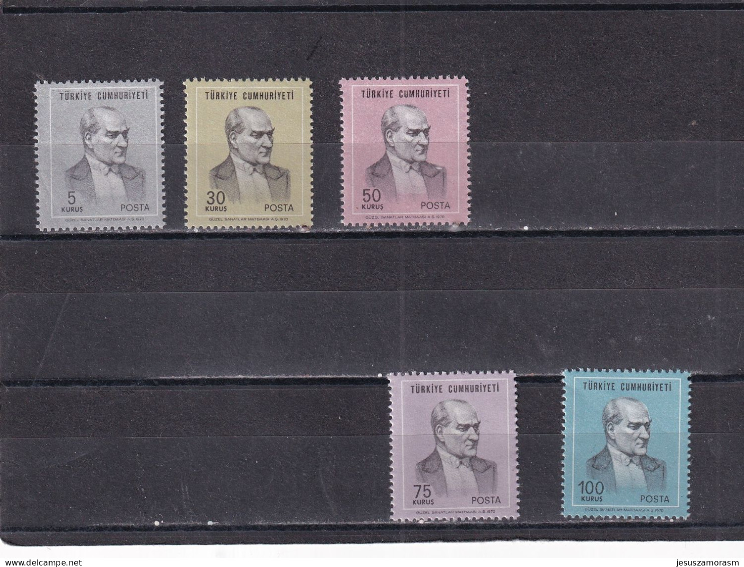 Turquia Nº 1941 Al 1945 - Unused Stamps