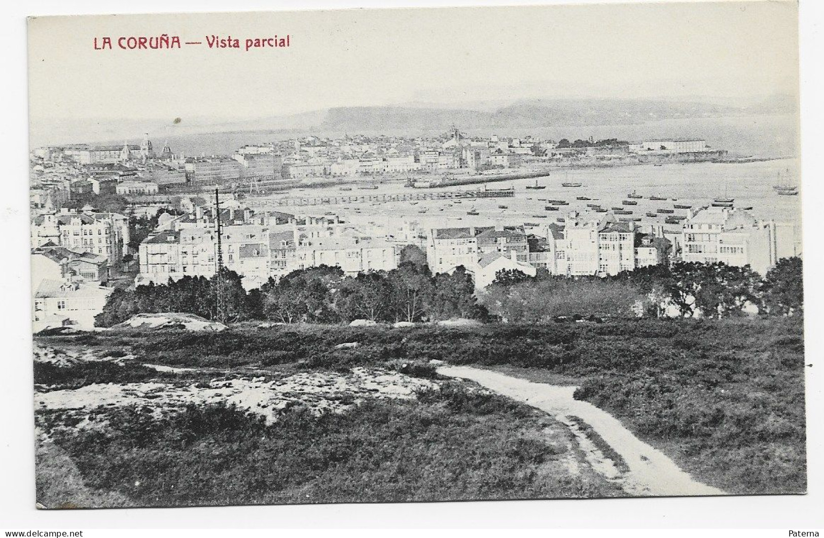 3841  Postal La Coruña , Vista Parcial - La Coruña