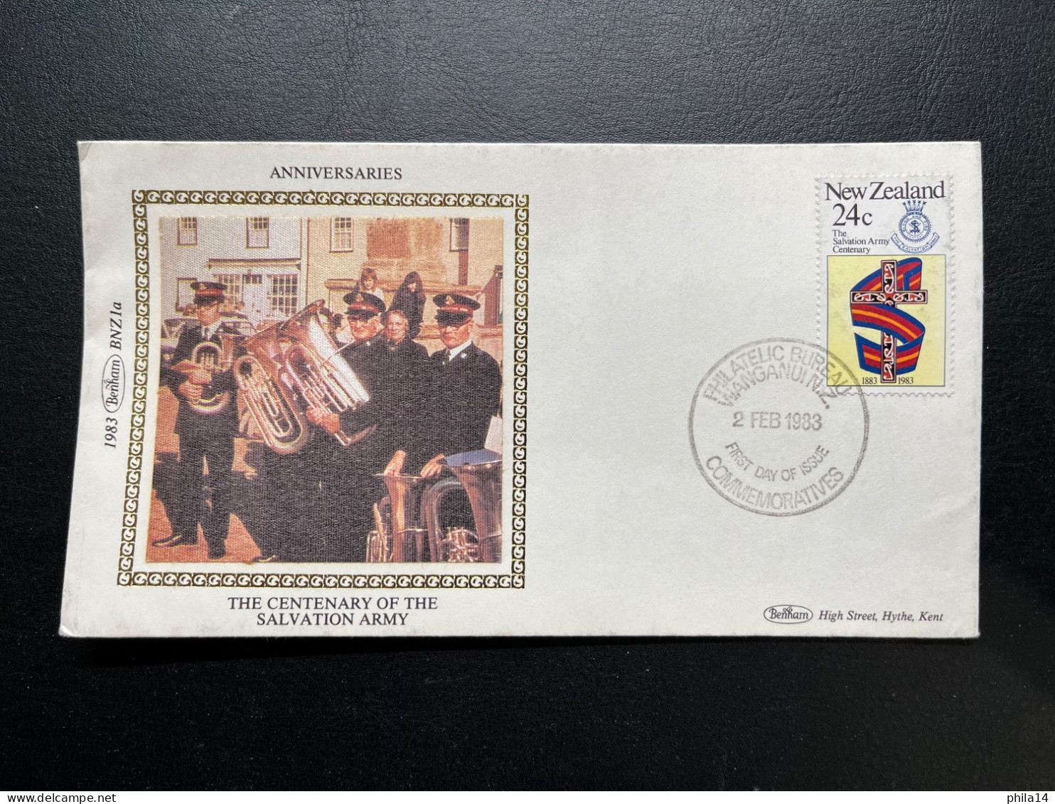 ENVELOPPE NOUVELLE ZELANDE NEW ZEALAND 1983 / CENTENARY OF THE SALVATION ARMY - FDC