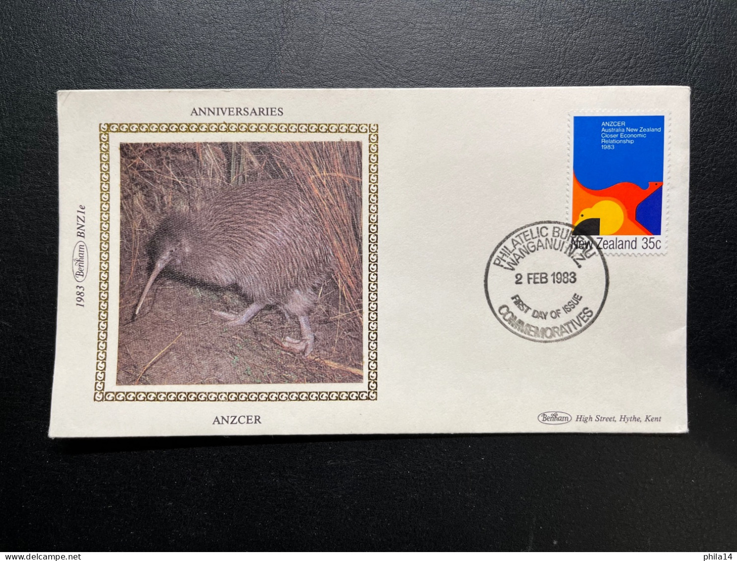 ENVELOPPE NOUVELLE ZELANDE NEW ZEALAND 1983 / ANZCER - FDC