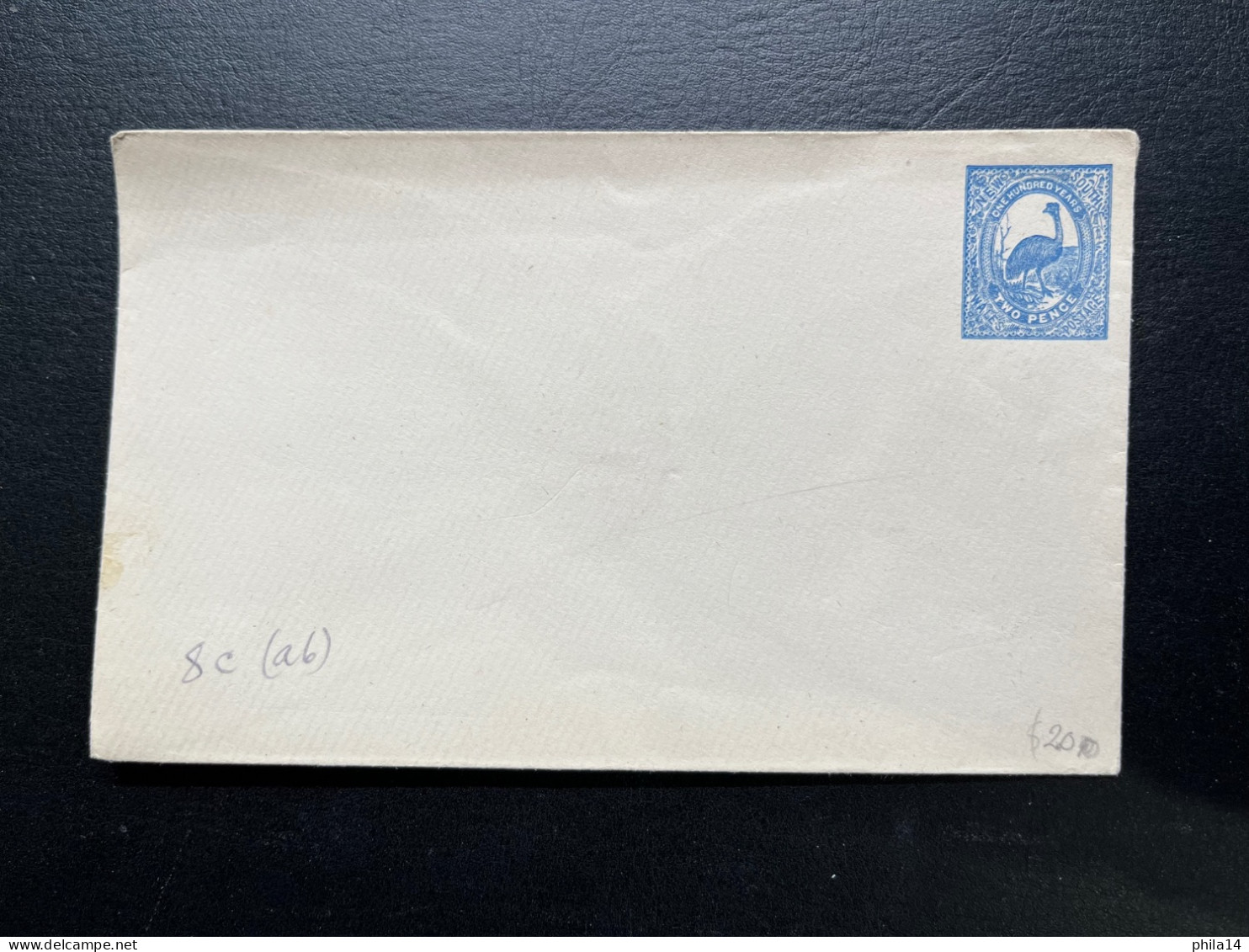 ENVELOPPE ENTIER POSTAL NEW SOUTH WALES POSTAGE / TWO PENCE / AUSTRALIE / NEUF - Briefe U. Dokumente