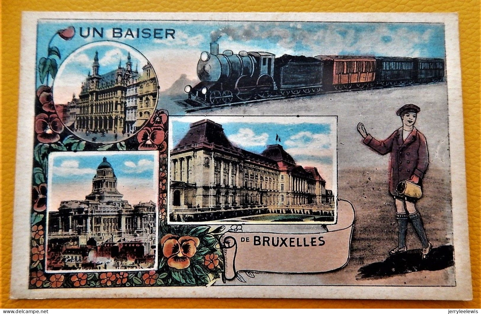 BRUXELLES  - BRUSSEL -  Un Baiser De Bruxelles - Multi-vues, Vues Panoramiques