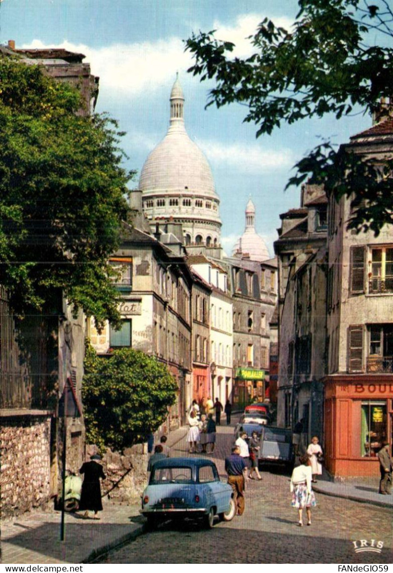 > Automobile > Voitures De Tourisme PARIS  /RUE  NORVINS  /// 12 - Passenger Cars