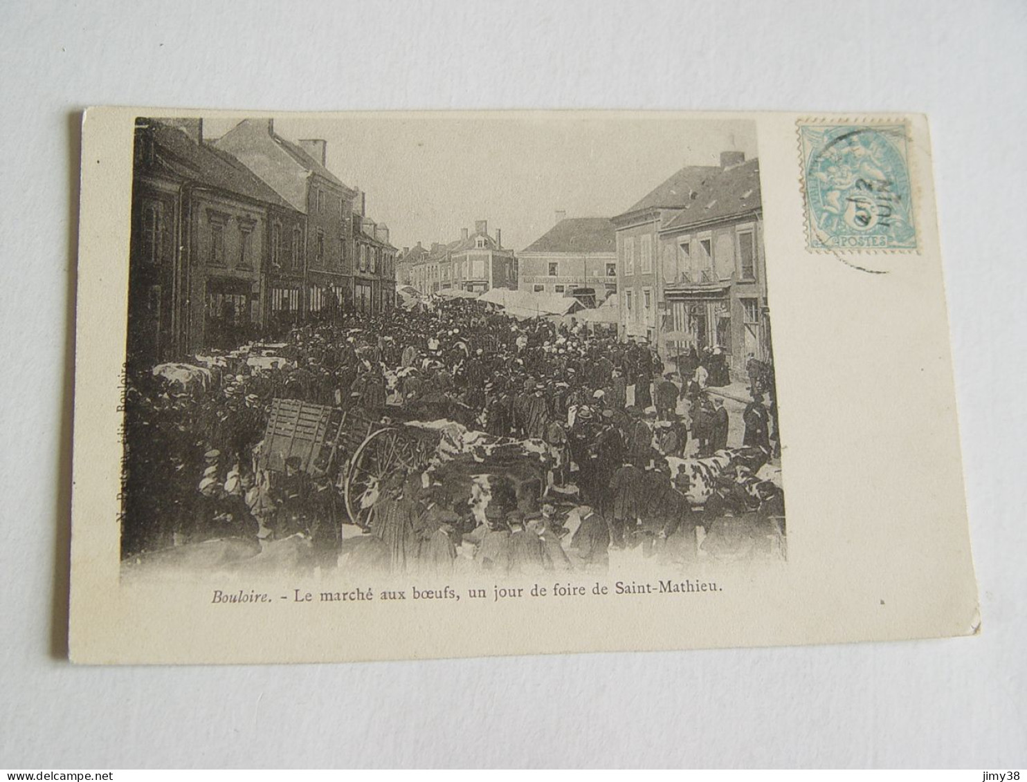 SARTHE-BOULOIRE-LE MARCHE AUX BOEUFS UN JOUR DE FOIRE DE LA SAINT MATHIEU-ANIMEE - Bouloire