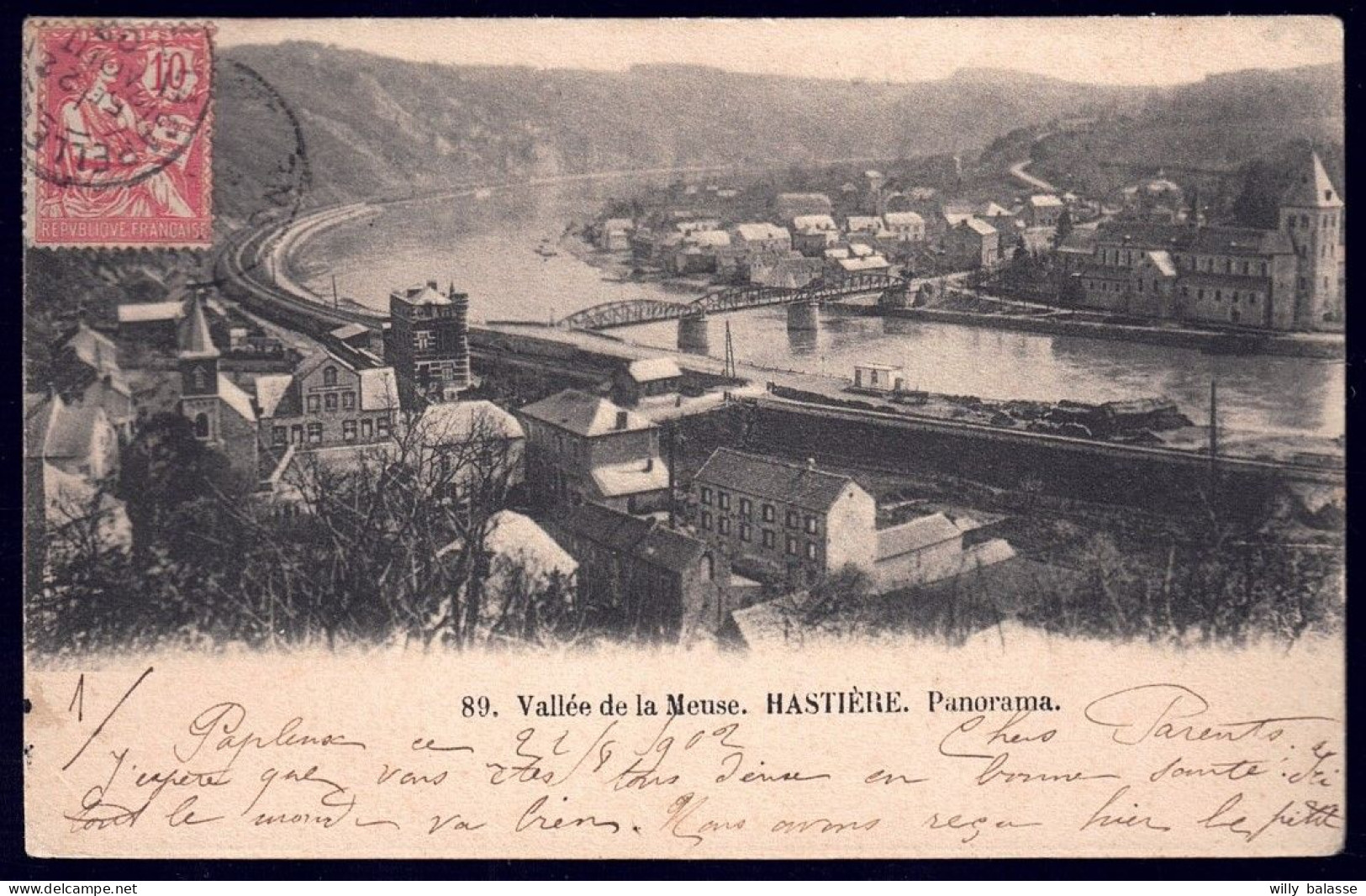 +++ CPA - Vallée De La Meuse - HASTIERE - Panorama  // - Hastière