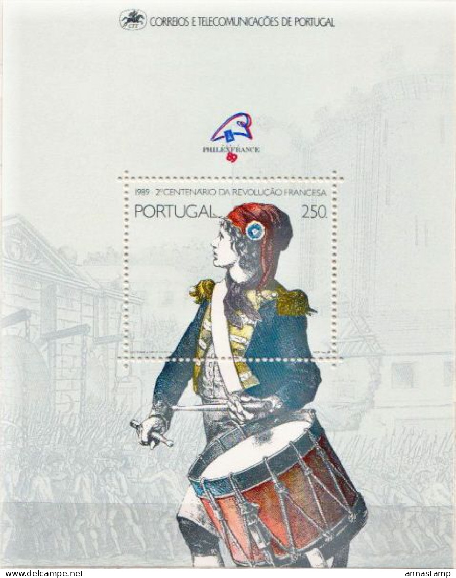 Portugal MNH SS - French Revolution