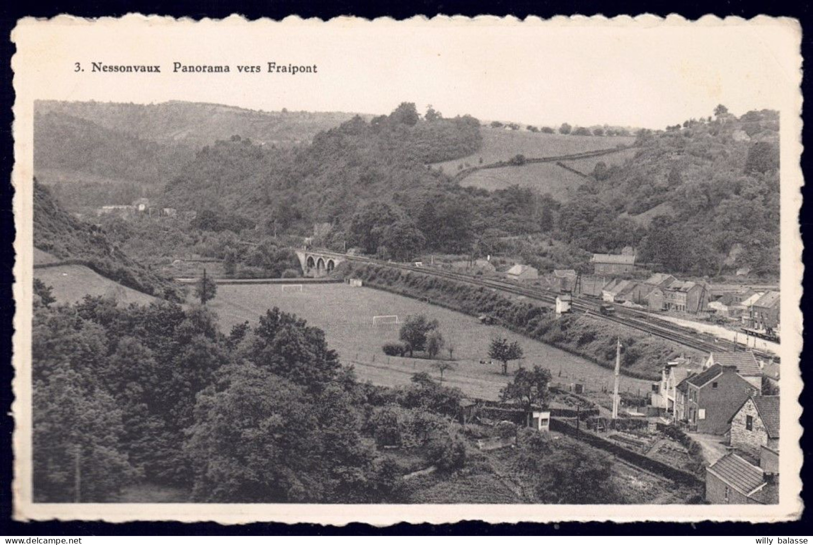 +++ CPA - NESSONVAUX - Panorama Vers Fraipont  // - Trooz