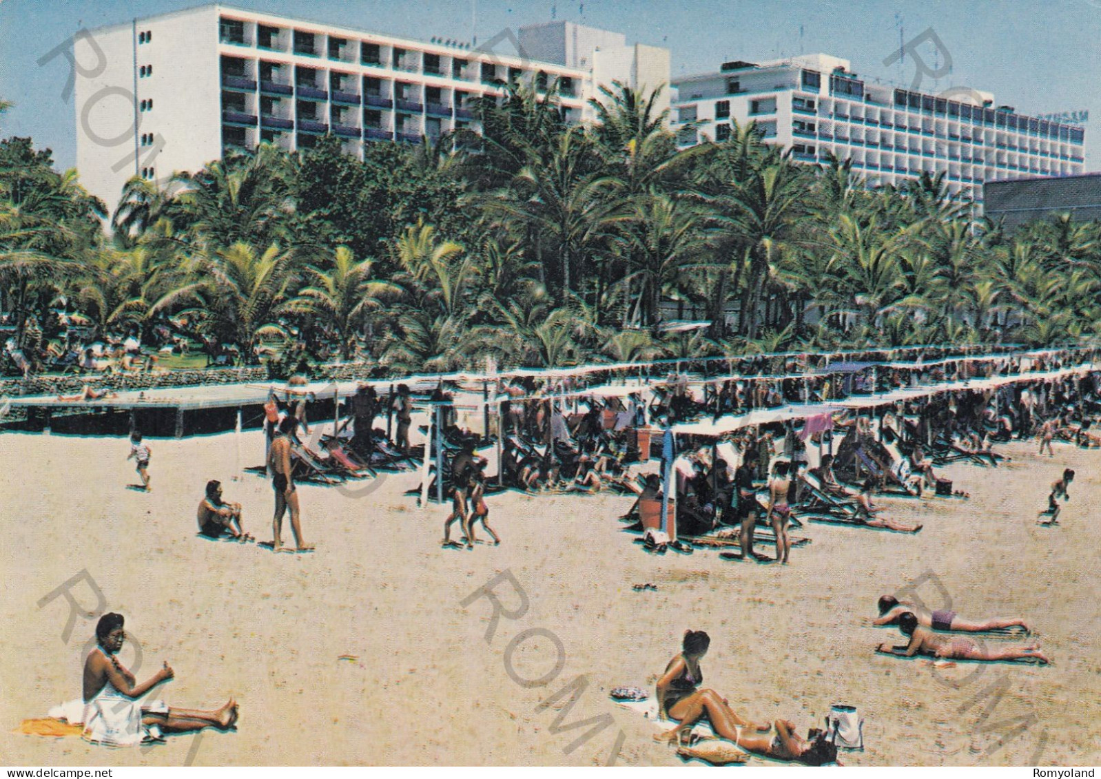 CARTOLINA  CARACAS,VENEZUELA-HOTEL MACUTO SHERATON-PLAYAS-BOLLO STACCATO-VIAGGIATA 1976 - Venezuela