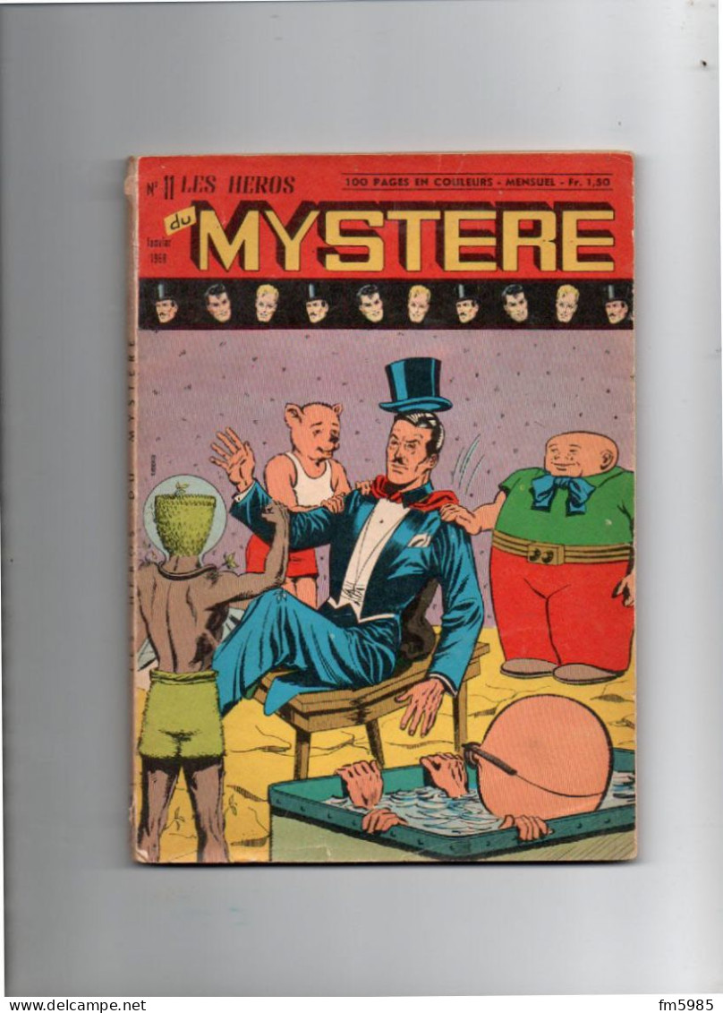 LES HEROS DU MYSTERE N° 11 1968 MANDRAKE X9 LUC BRADEFER - Mandrake