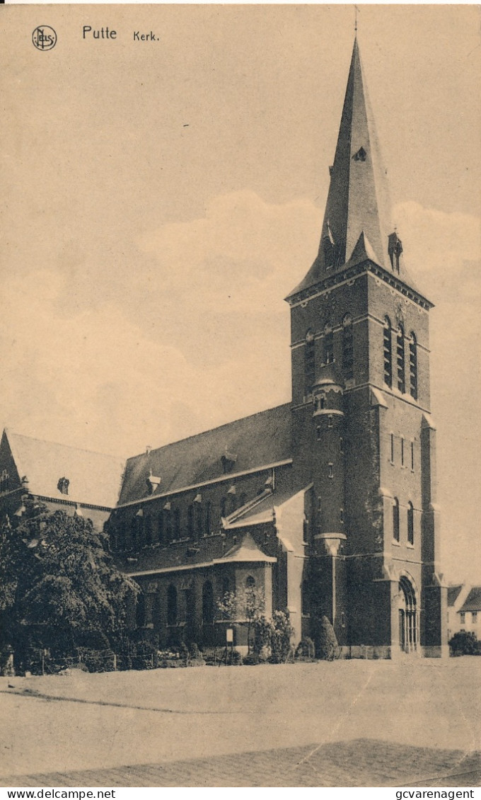 PUTTE  KERK     2 SCANS - Kapellen