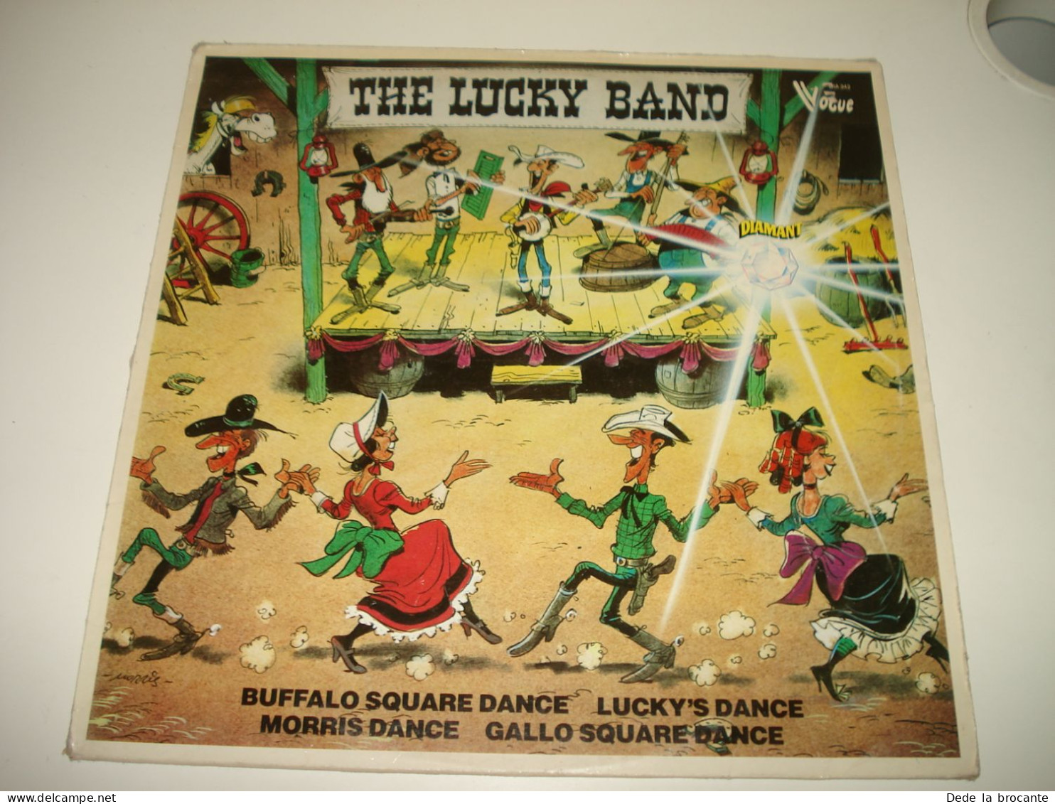 B13 / The Lucky Band – The Lucky Band - LP -  Morris - DIA 343 - BE 19??  EX/EX - Schallplatten & CD
