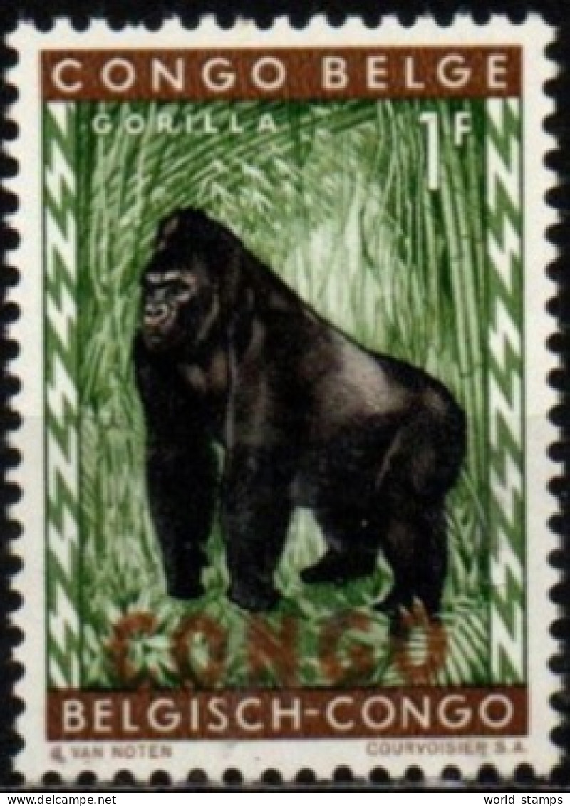 CONGO 1960 ** SURCH JAUNE - Nuovi