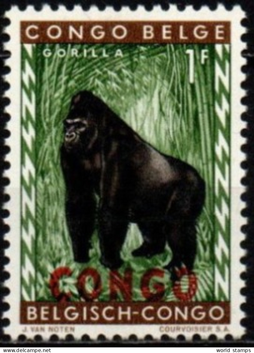 CONGO 1960 ** SURCH ORANGE - Neufs