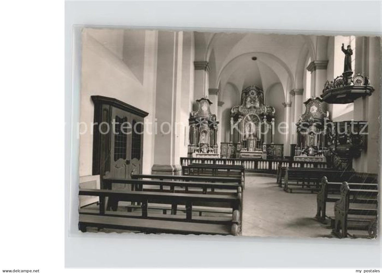 41595161 Werl Westfalen Alte Wallfahrtskirche Inneres Blumenthal - Werl