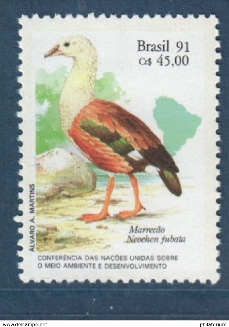 Brésil, Brasil, **, Yv 2018, Mi 2414, Oie De L'Orénoque (Neochen Jubata), - Geese