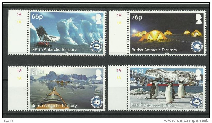 British Antarctic Territory  2016  IAATO,Tourism,Penguins  Set  MNH - Other & Unclassified