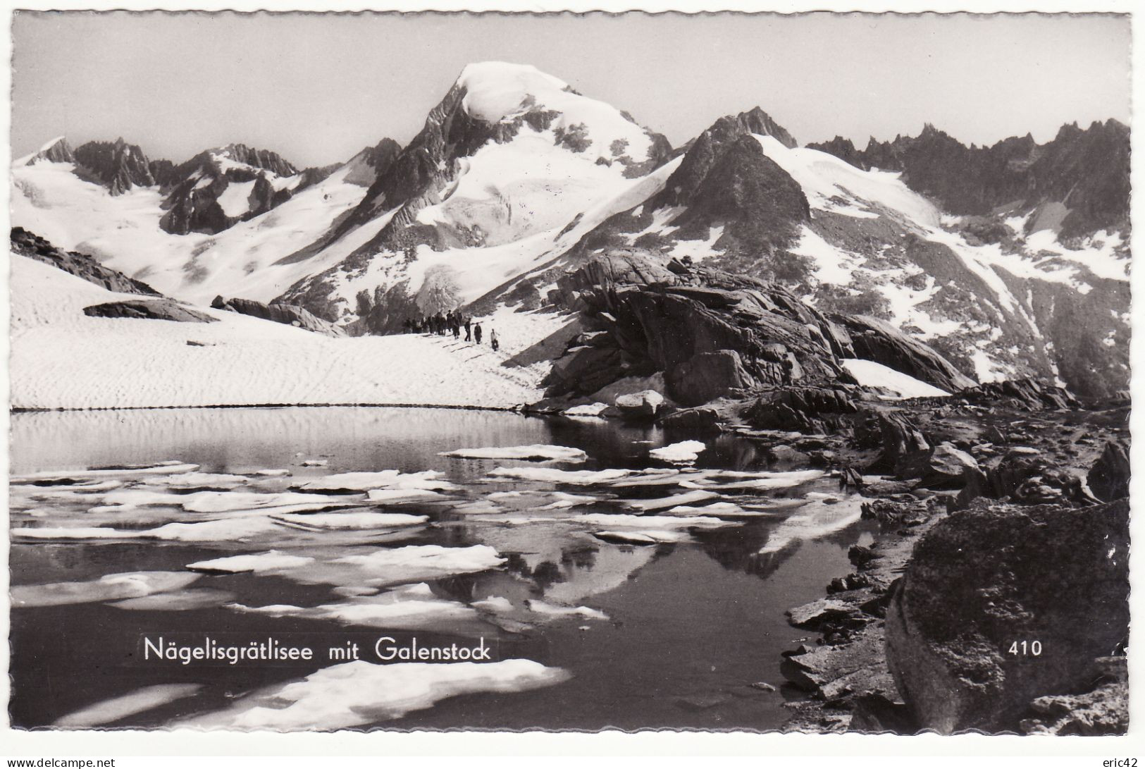 SUISSE **Nagelisgratlisee Mit Galenstock** - Lens