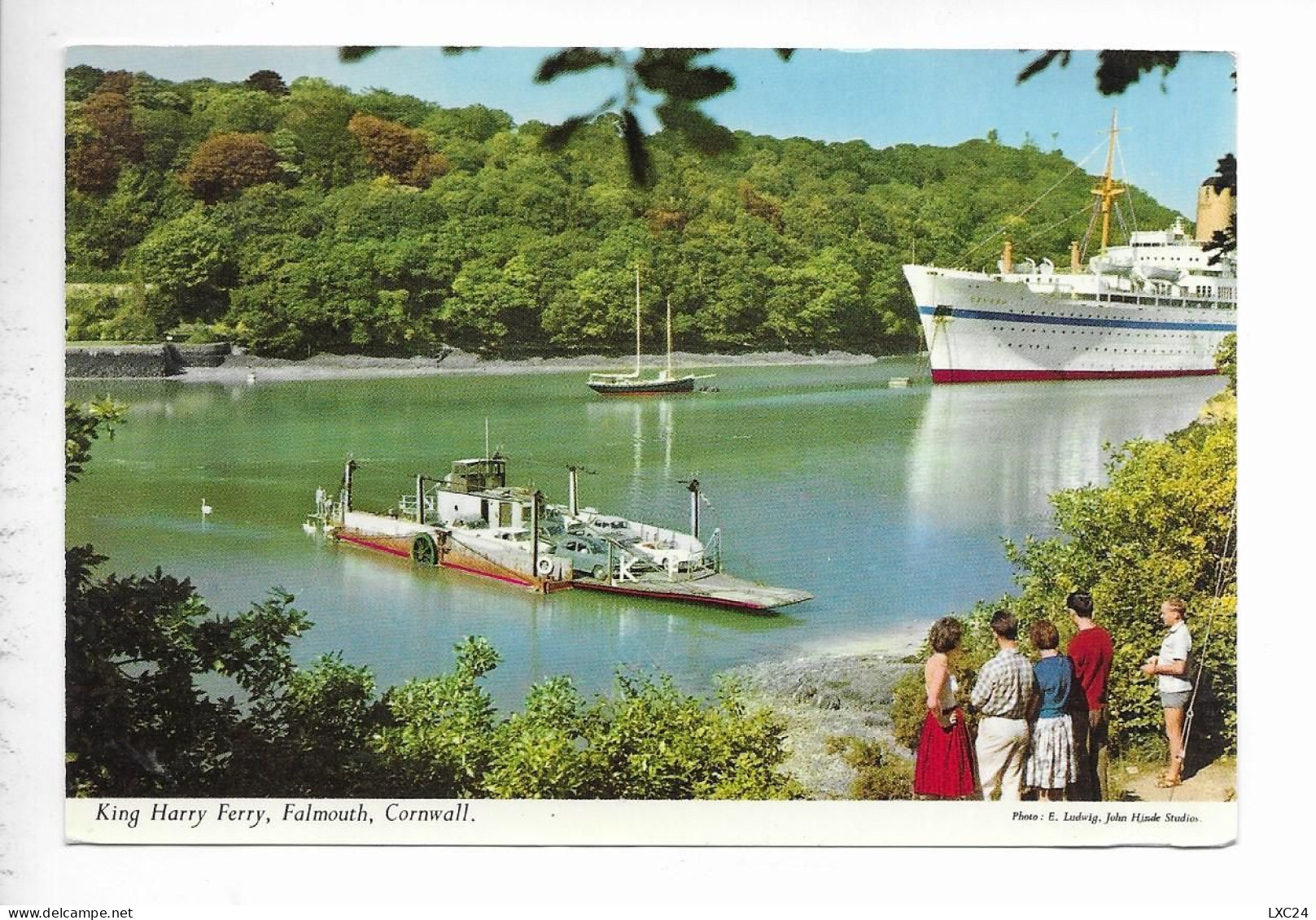 FALMOUTH. KING HARRY FERRY. - Falmouth