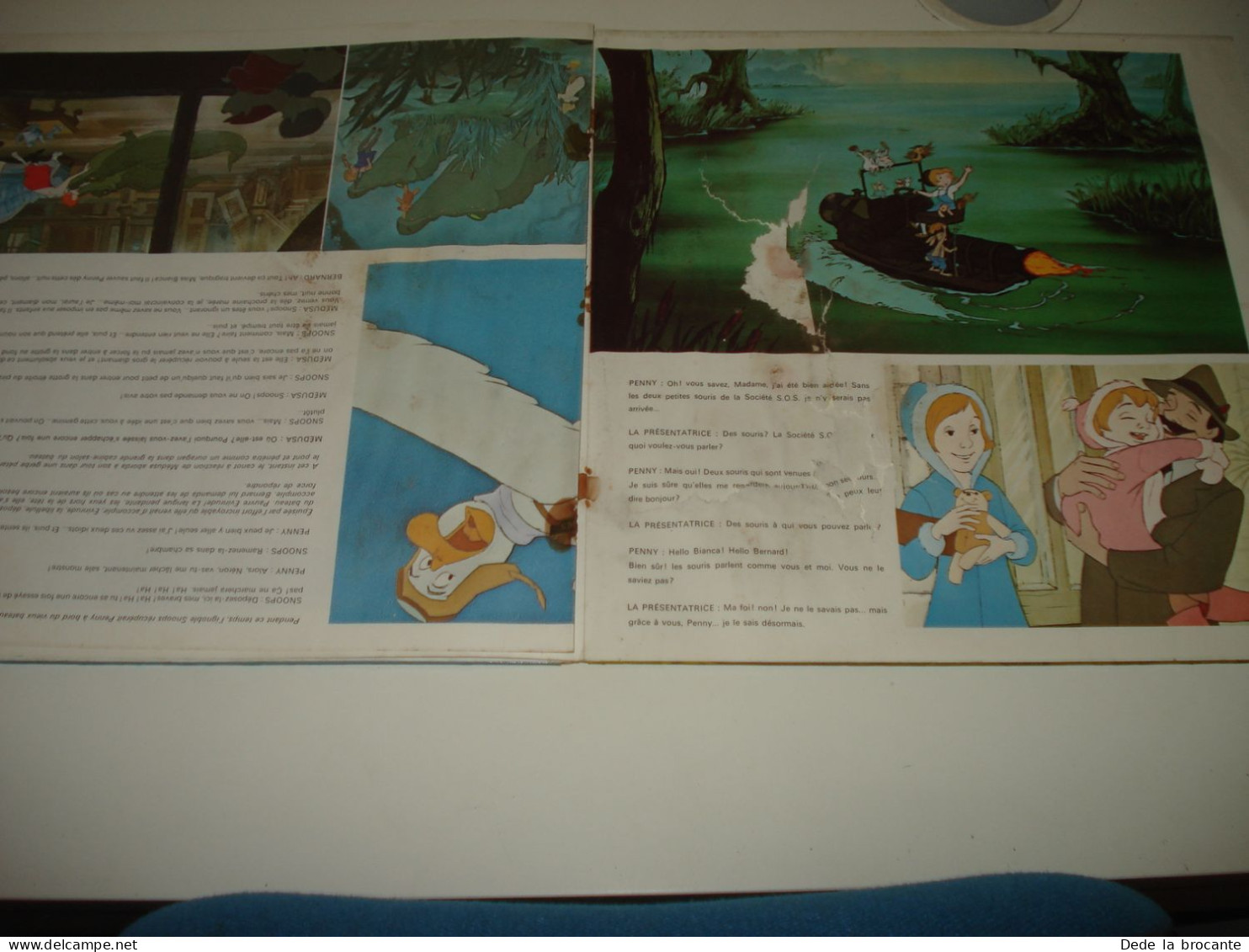 B13 / Disney – Aventures Bernard Et Bianca - LP - ST-3816 F - Fr 1977 Mint/EX/G - Enfants