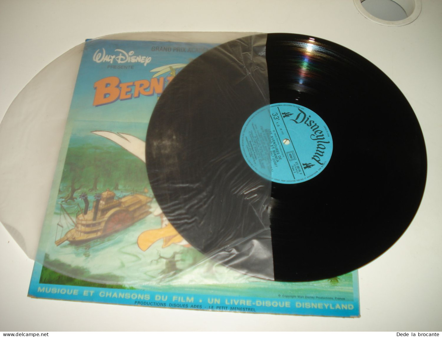 B13 / Disney – Aventures Bernard et Bianca - LP - ST-3816 F - Fr 1977 Mint/EX/G