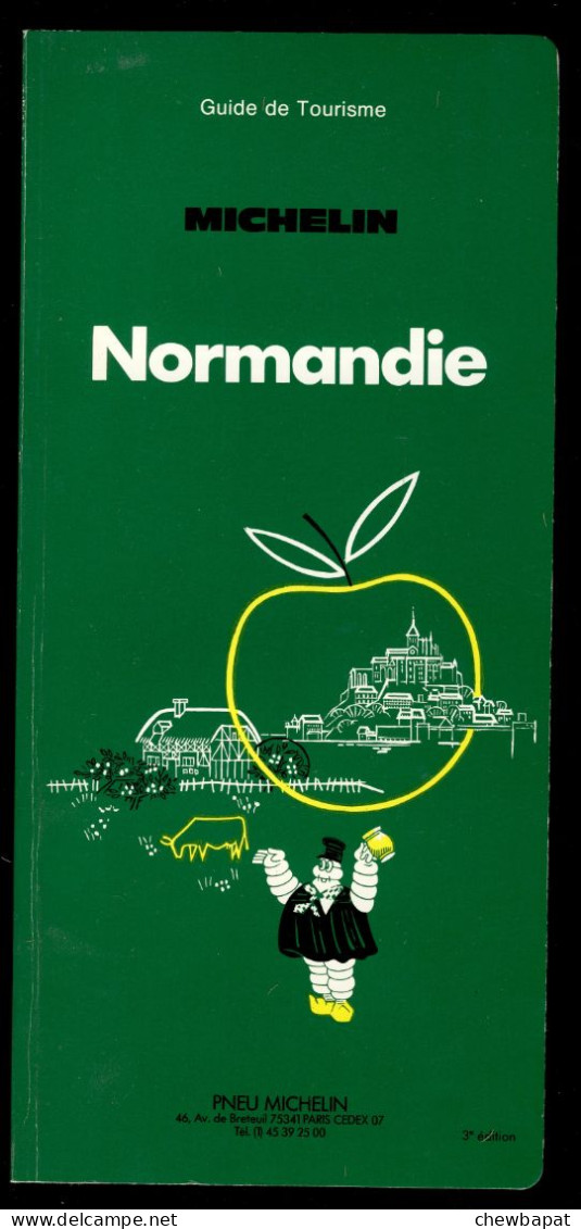 Guide Michelin 1984 - Normandie  - Format 26 X 12 Cm - 200 Pages - Michelin (guide)