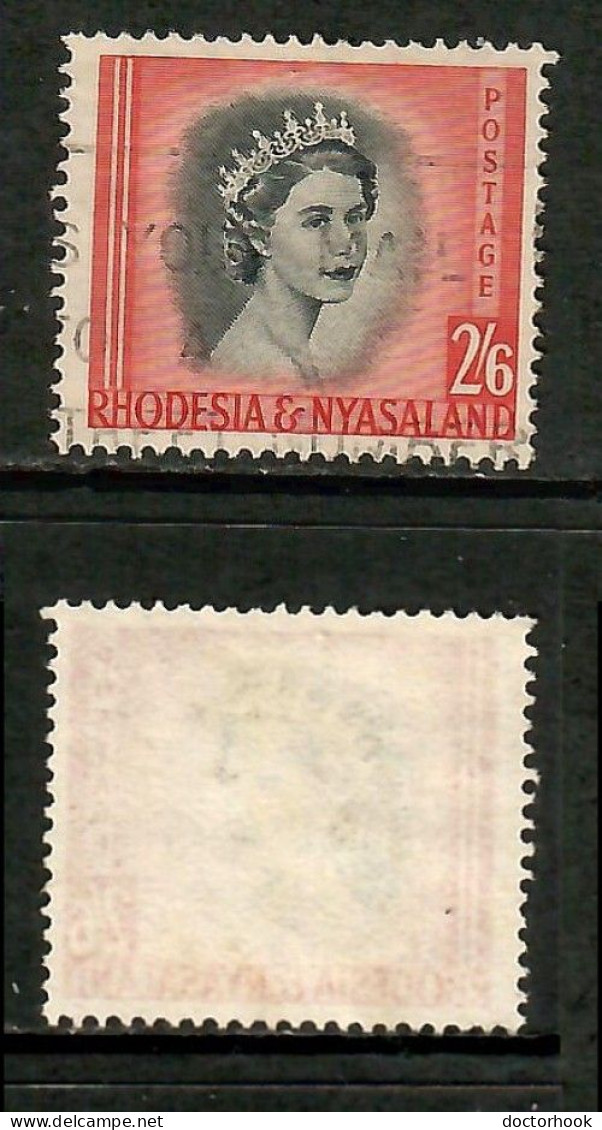 RHODESIA & NYASALAND   Scott # 152 USED (CONDITION PER SCAN) (Stamp Scan # 1026-7) - Rhodesië & Nyasaland (1954-1963)