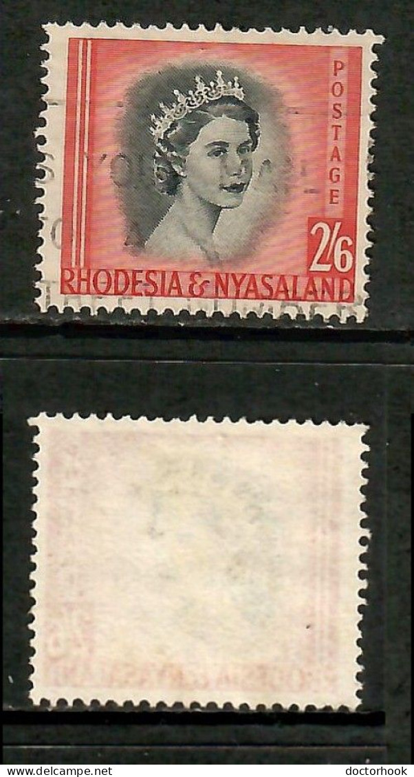 RHODESIA & NYASALAND   Scott # 152 USED (CONDITION PER SCAN) (Stamp Scan # 1026-7) - Rodesia & Nyasaland (1954-1963)