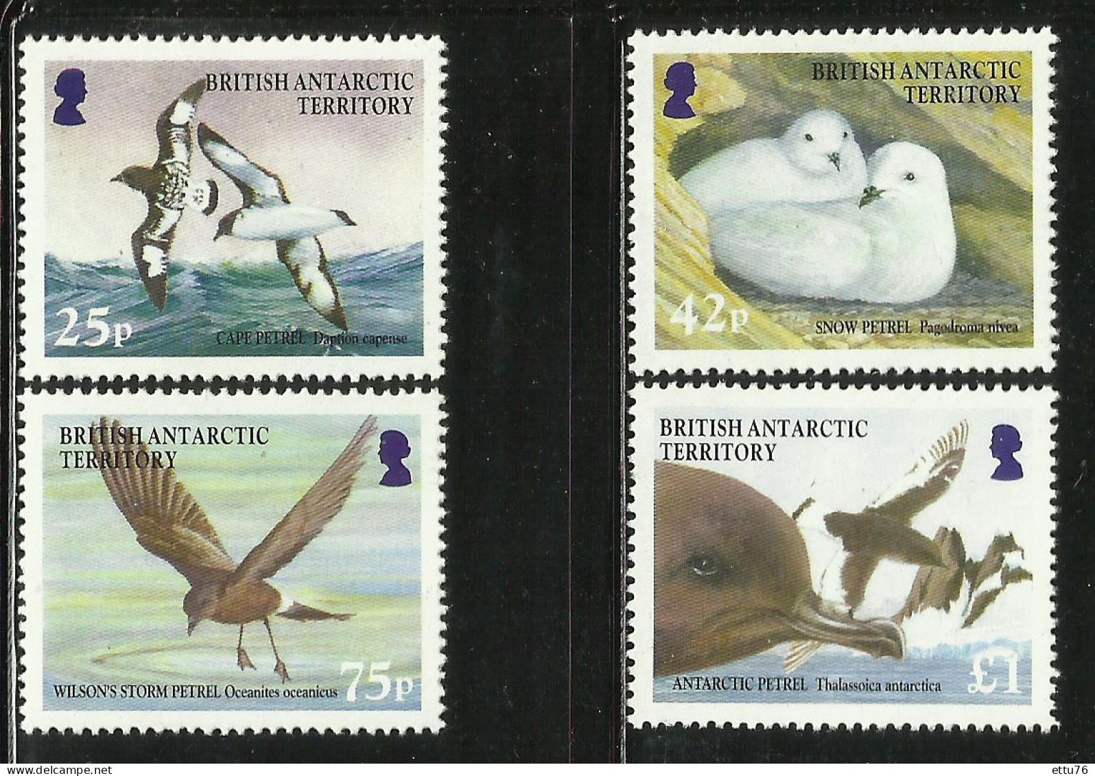 British Antarctic Territory  2005  Birds Set  MNH - Pingueinos