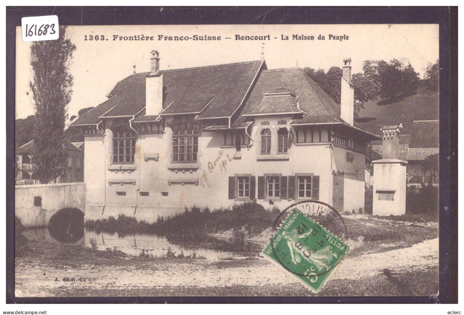 BONCOURT - LA MAISON DU PEUPLE - CASINO THEATRE - TB - Boncourt