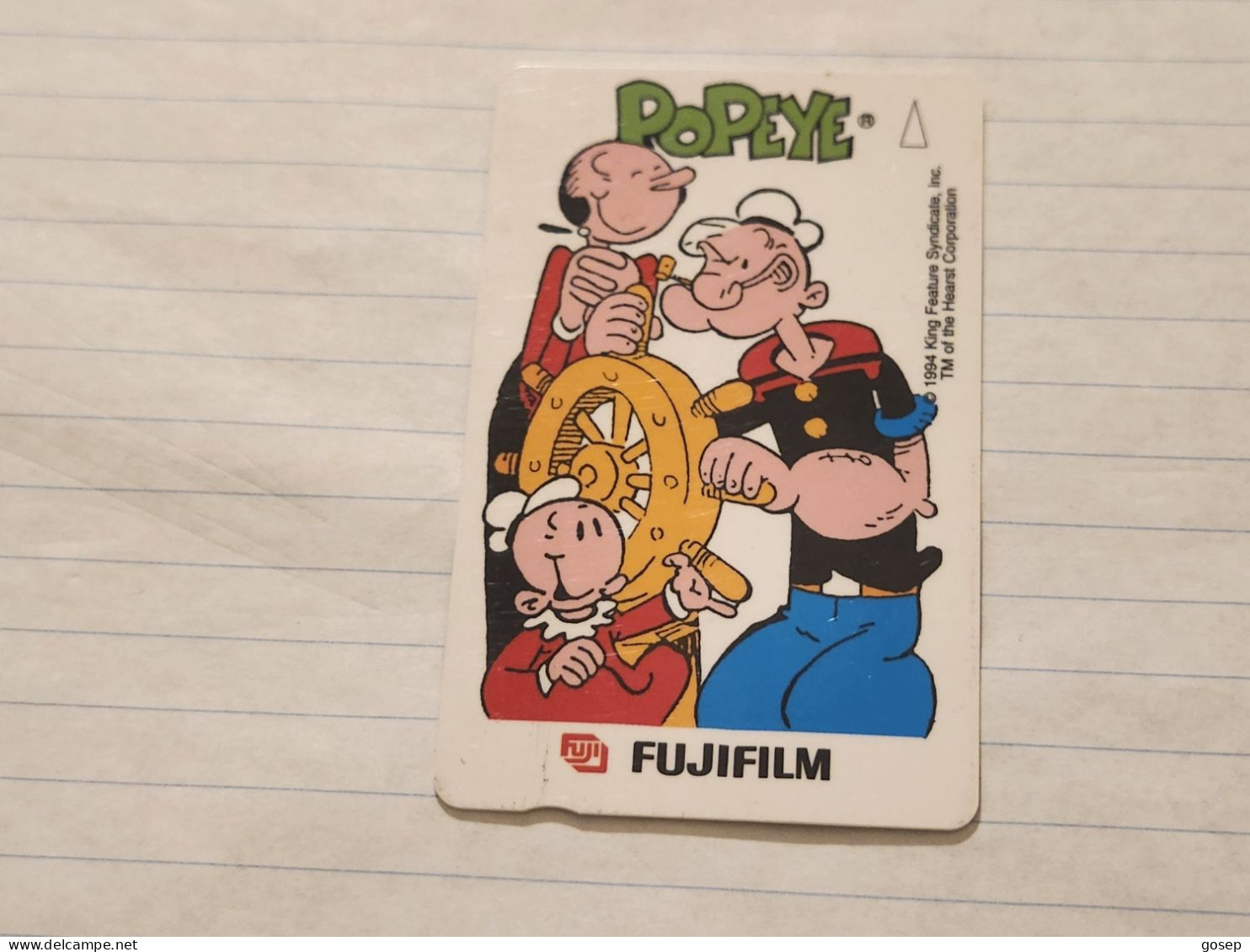 SINGAPORE-(11SFUC)-Popeye's Family-(187)(11SFUC-013082)($2)(tirage-54.000)-used Card+1card Prepiad Free - Singapour