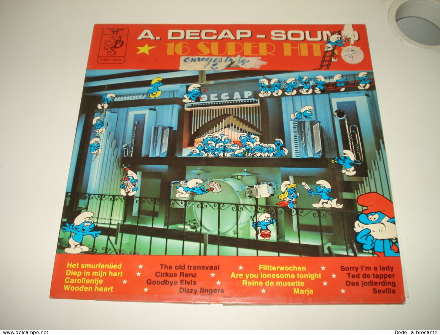 B13 / Schtroumpfs  – Decap-Sound N°17 - LP  - D.C. 117 - BE 19??  NM/VG - Platen & CD