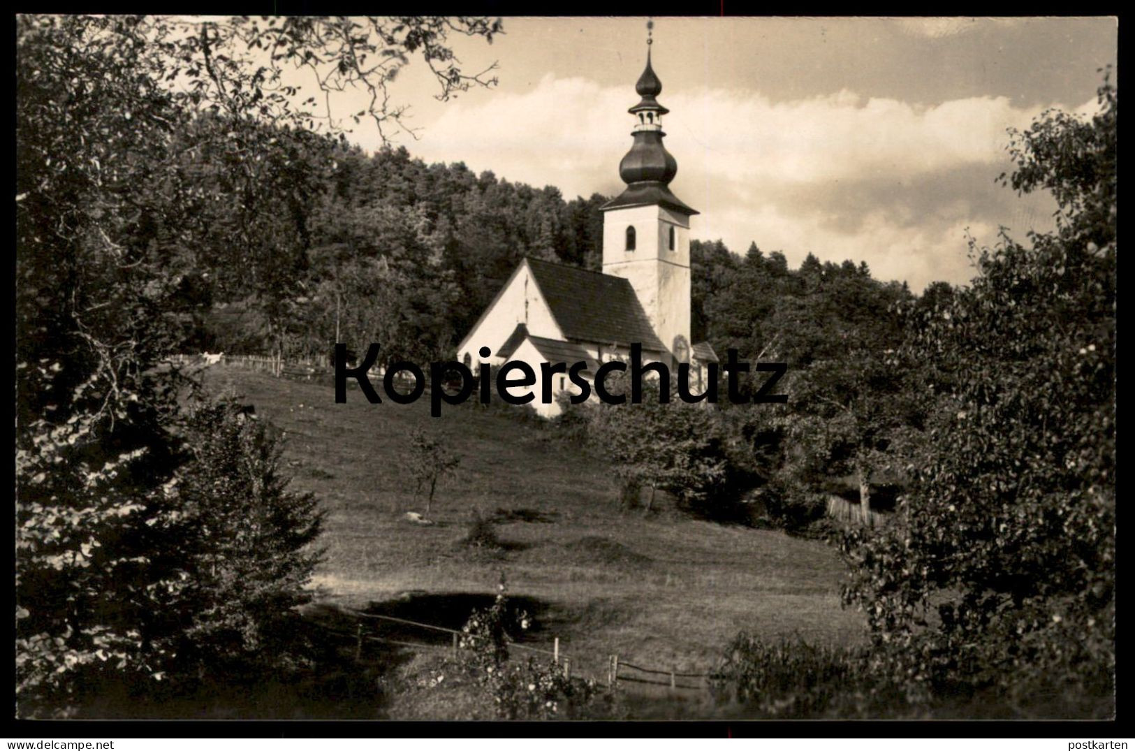 ALTE POSTKARTE KRANZELHOFEN BEI VELDEN AM WÖRTHERSEE KIRCHE KRANZLHOFEN Ansichtskarte AK Cpa Postcard - Velden