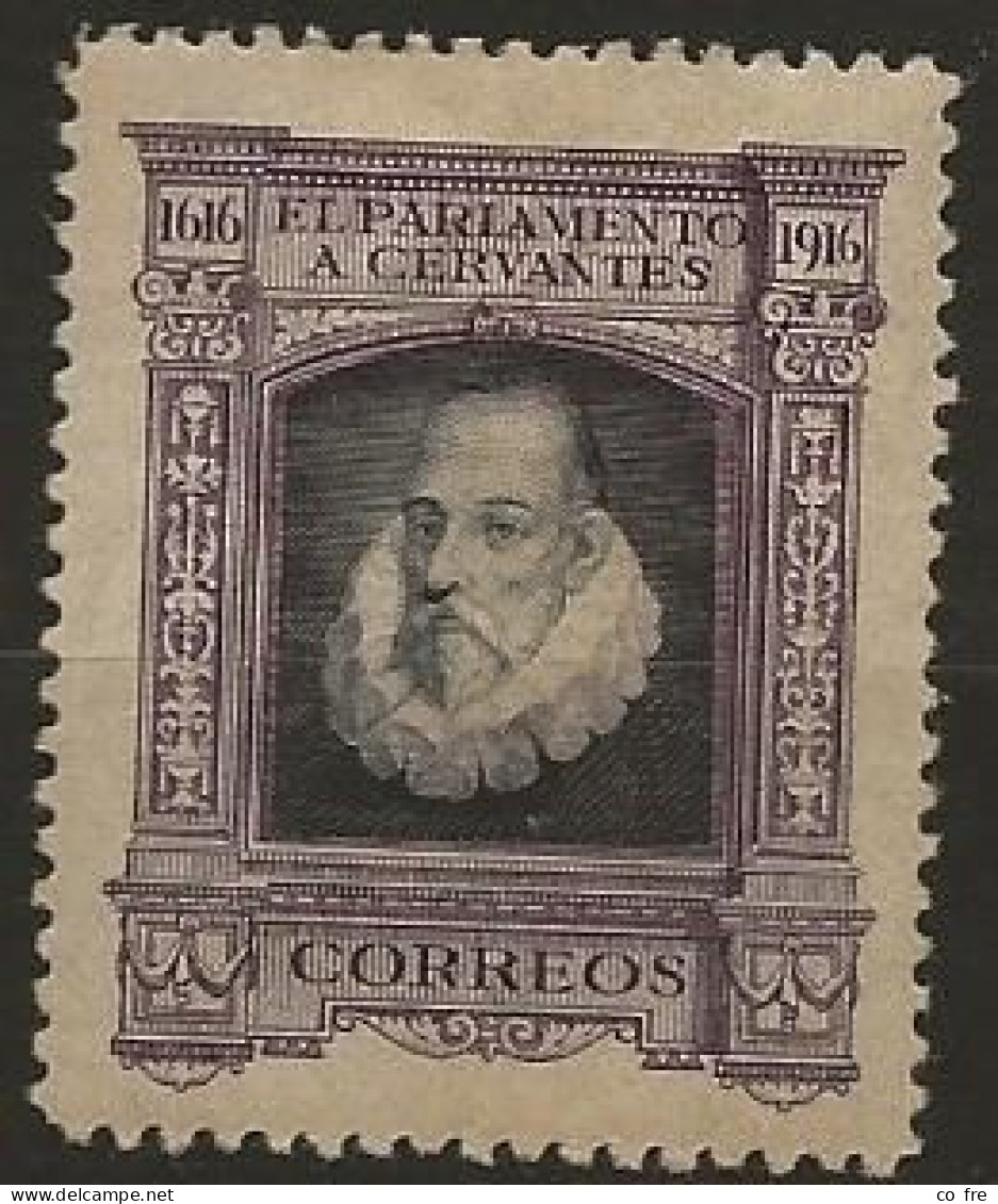 Espagne, Timbre De Service Pour Les Députés N° 15*  Cervantes (ref.2) - Officials