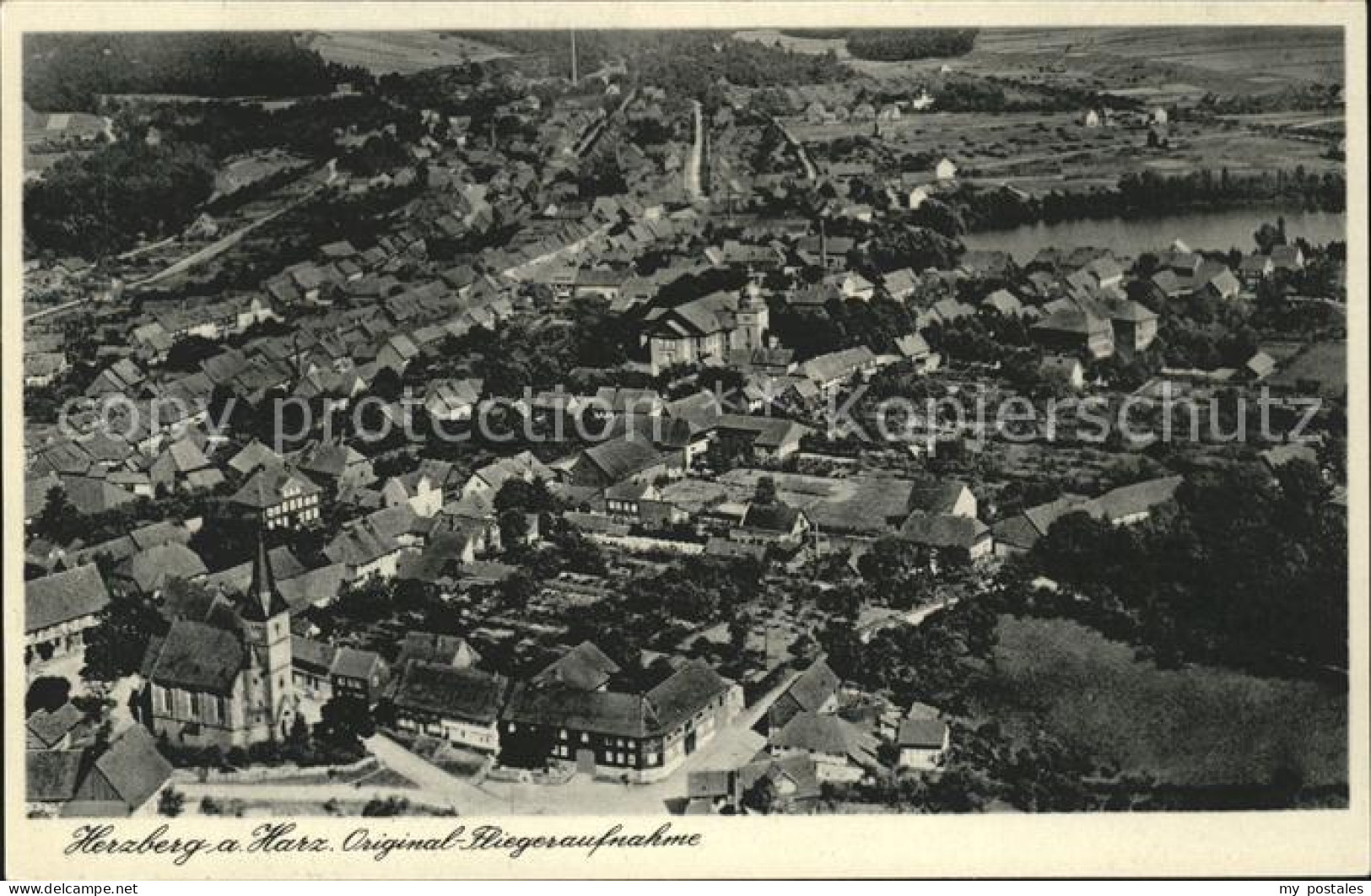 41593620 Herzberg Harz Luftaufnahme Herzberg Am Harz - Herzberg