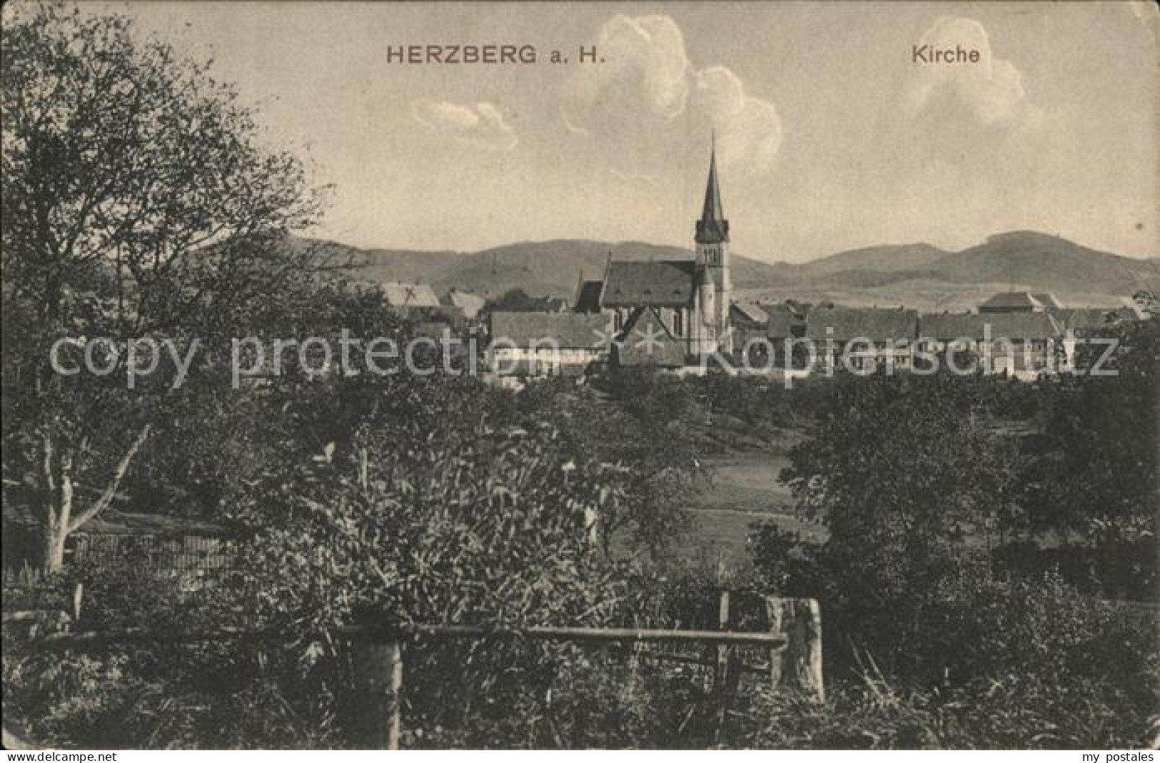 41593619 Herzberg Harz Mit Kirche Herzberg Am Harz - Herzberg