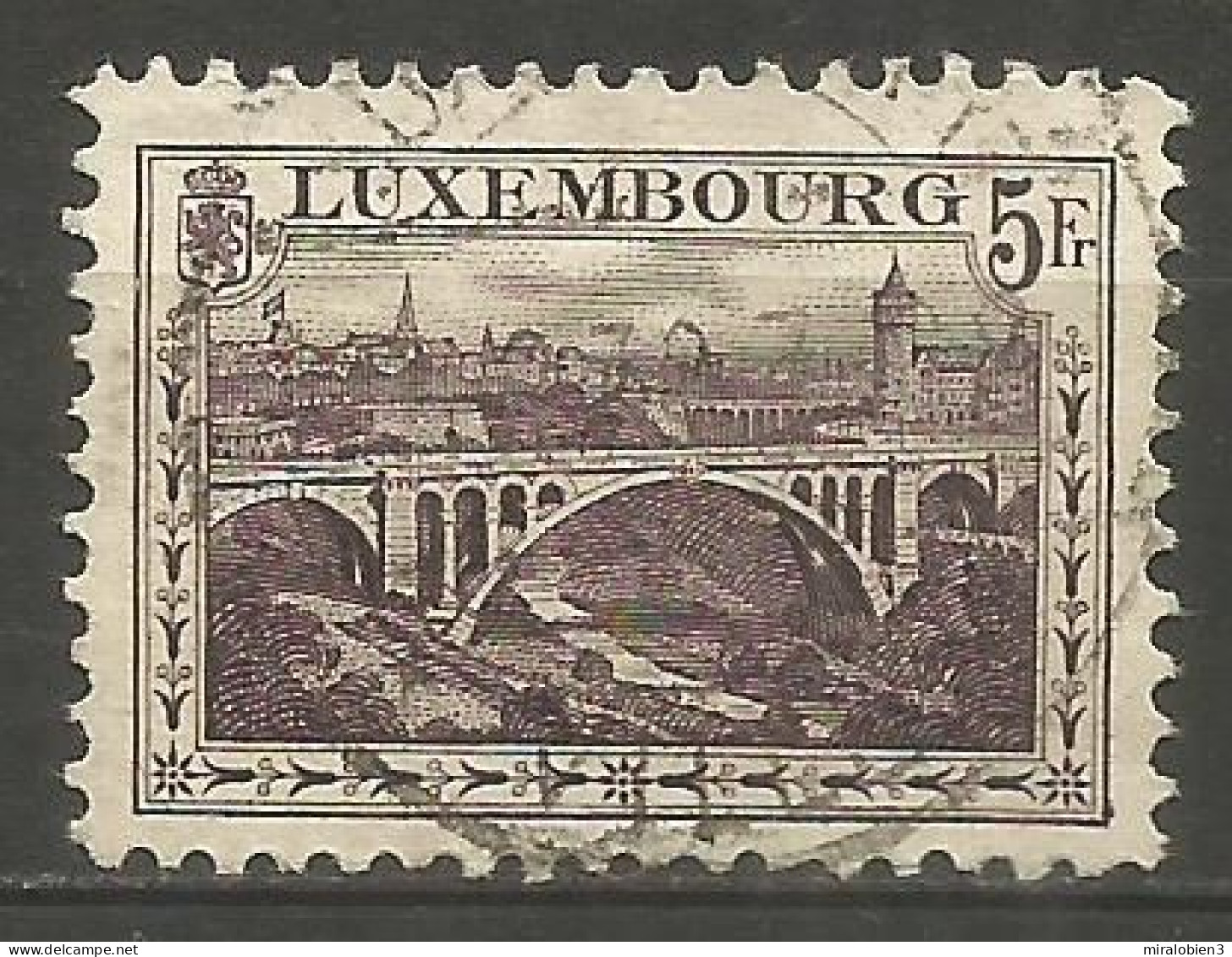 LUXEMBURGO YVERT NUM. 134 USADO - Gebruikt