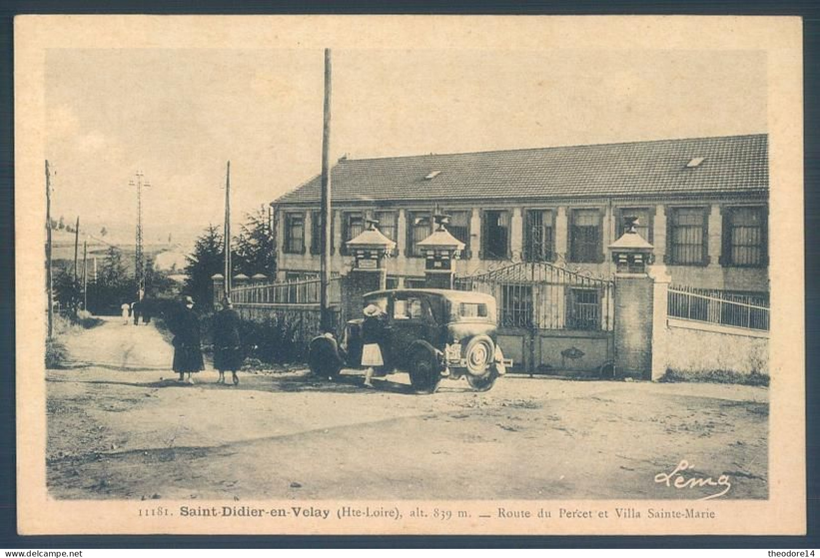 43 Saint Didier En Velay Route Du Percet Et Villa Sainte Marie - Saint Didier En Velay