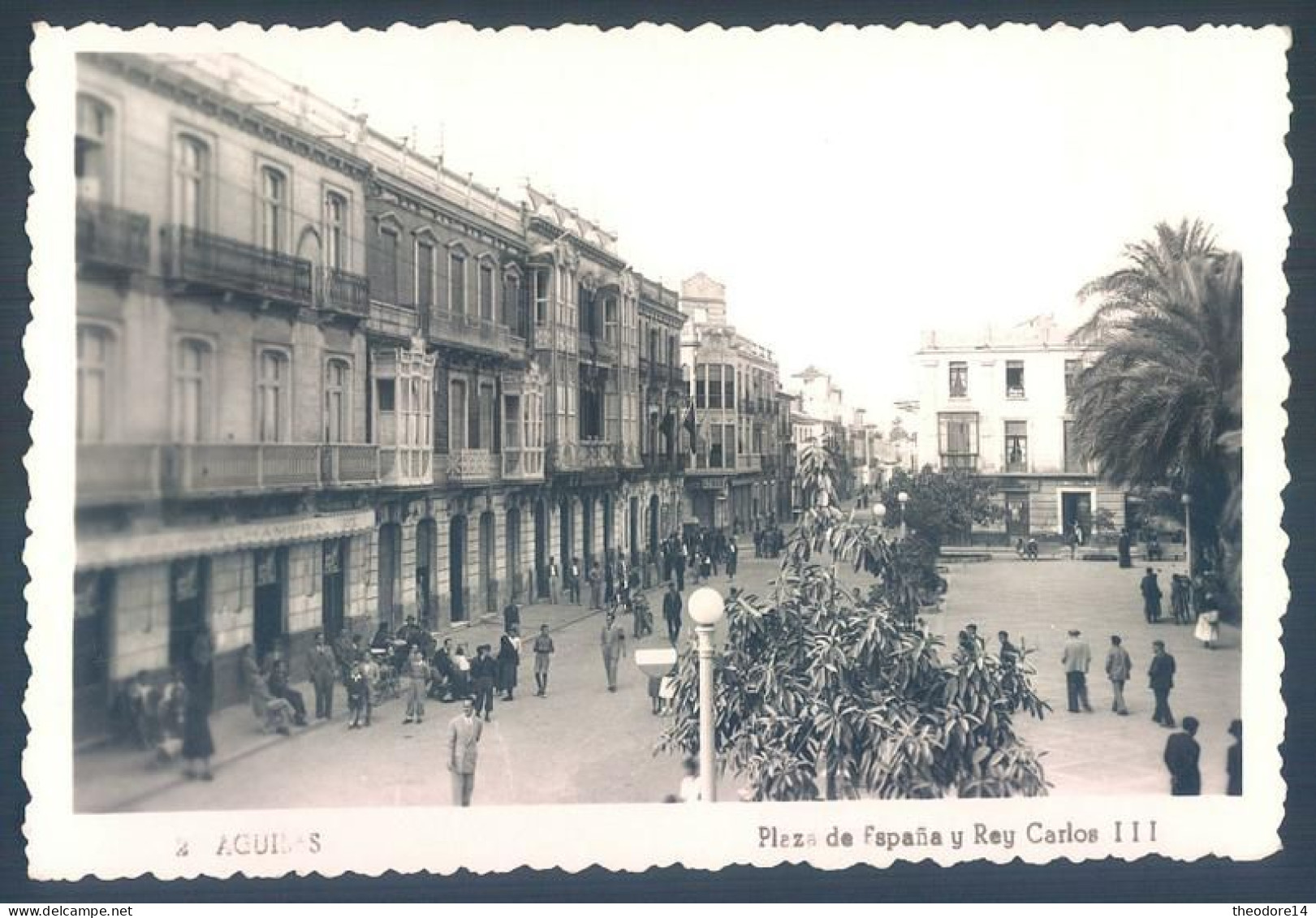 Murcia AGUILAS Plaza De Espana Y Rey Carlos - Murcia