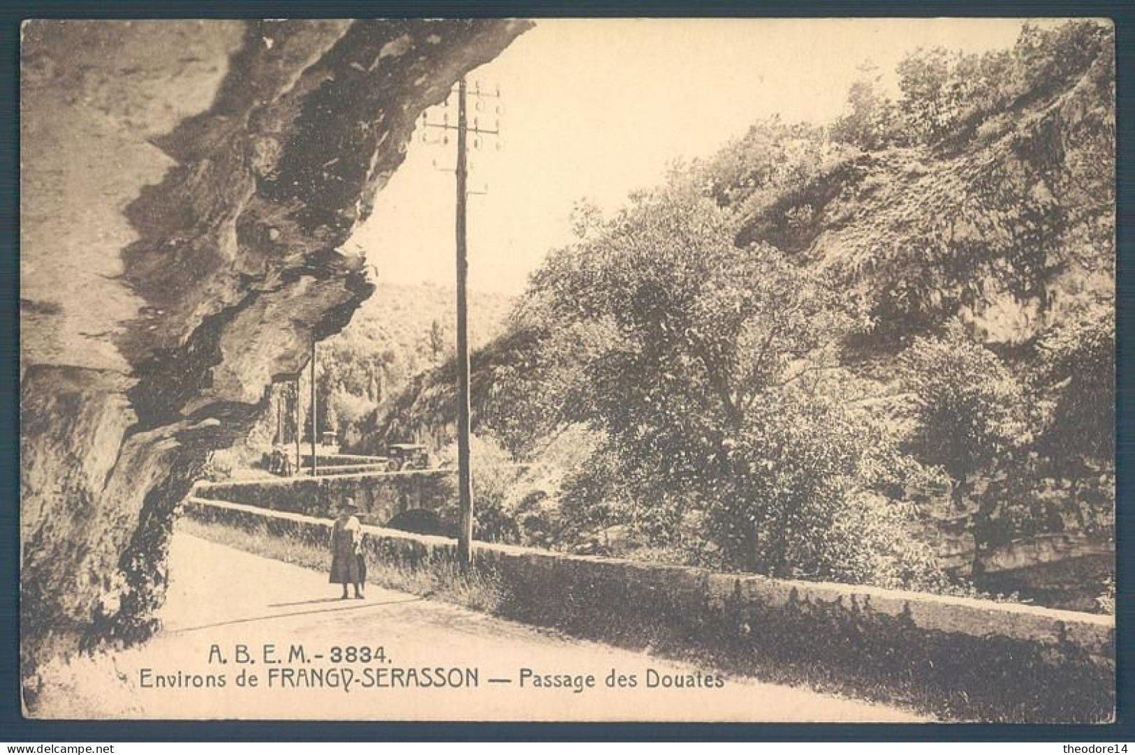 74 Environs De FRANGY SERASSON Passage Des Douates - Frangy