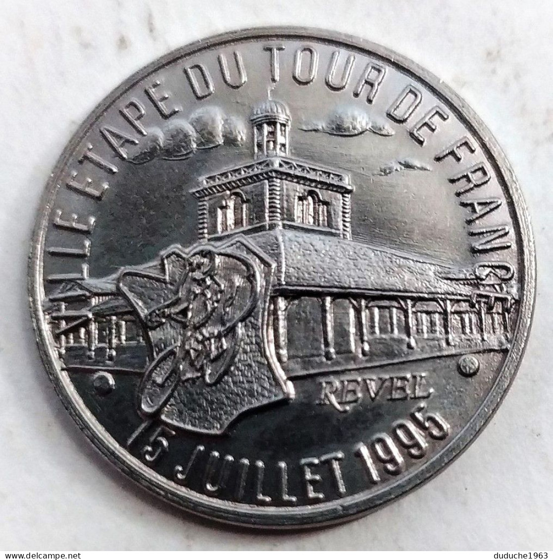 Euro Des Villes/Temporaire - Revel - 1,5 écu 1995. Neuf - Euro Delle Città