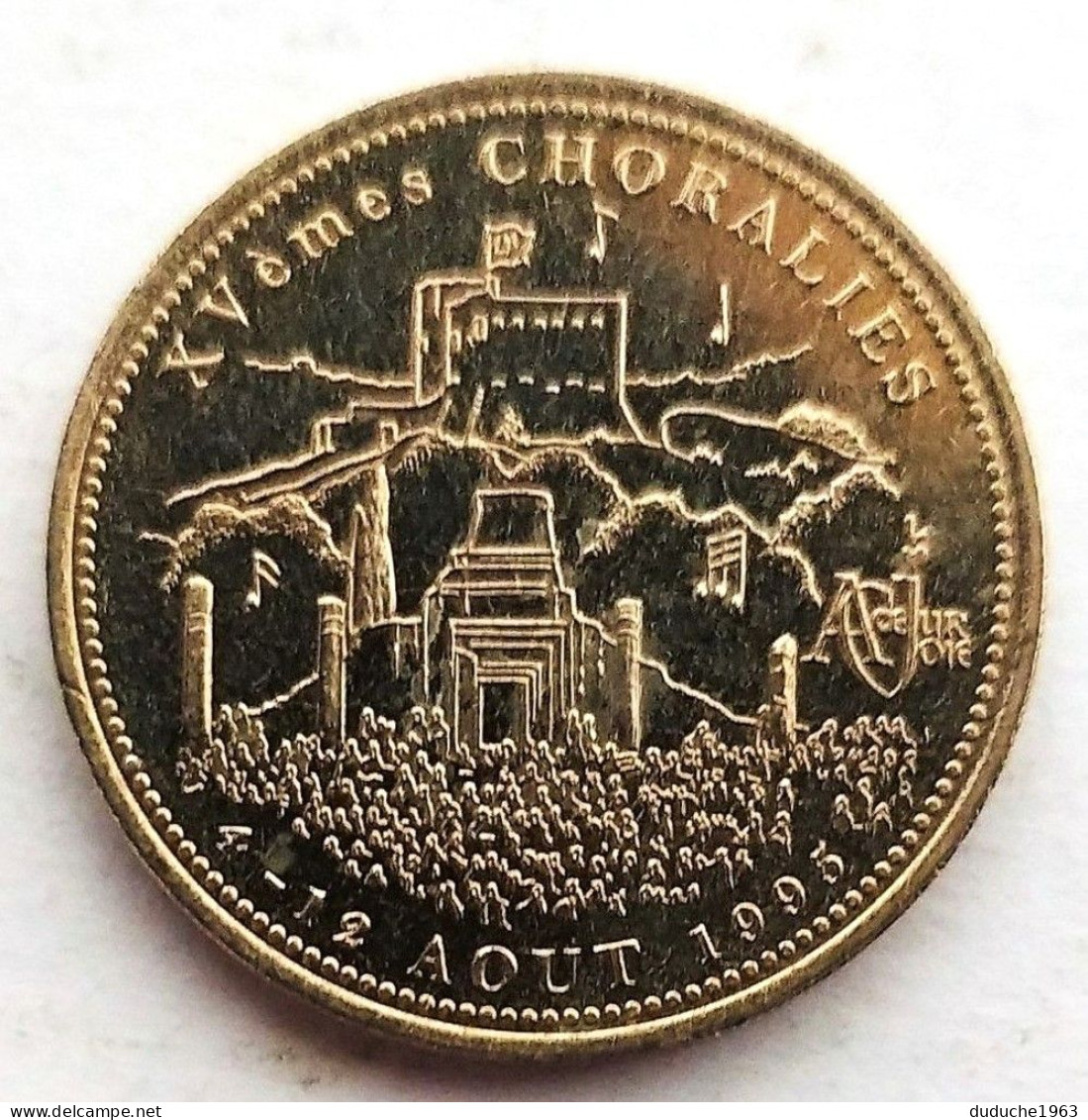 Euro Des Villes/Temporaire - Vaison La Romaine - 1 écu 1995 - Euro Delle Città