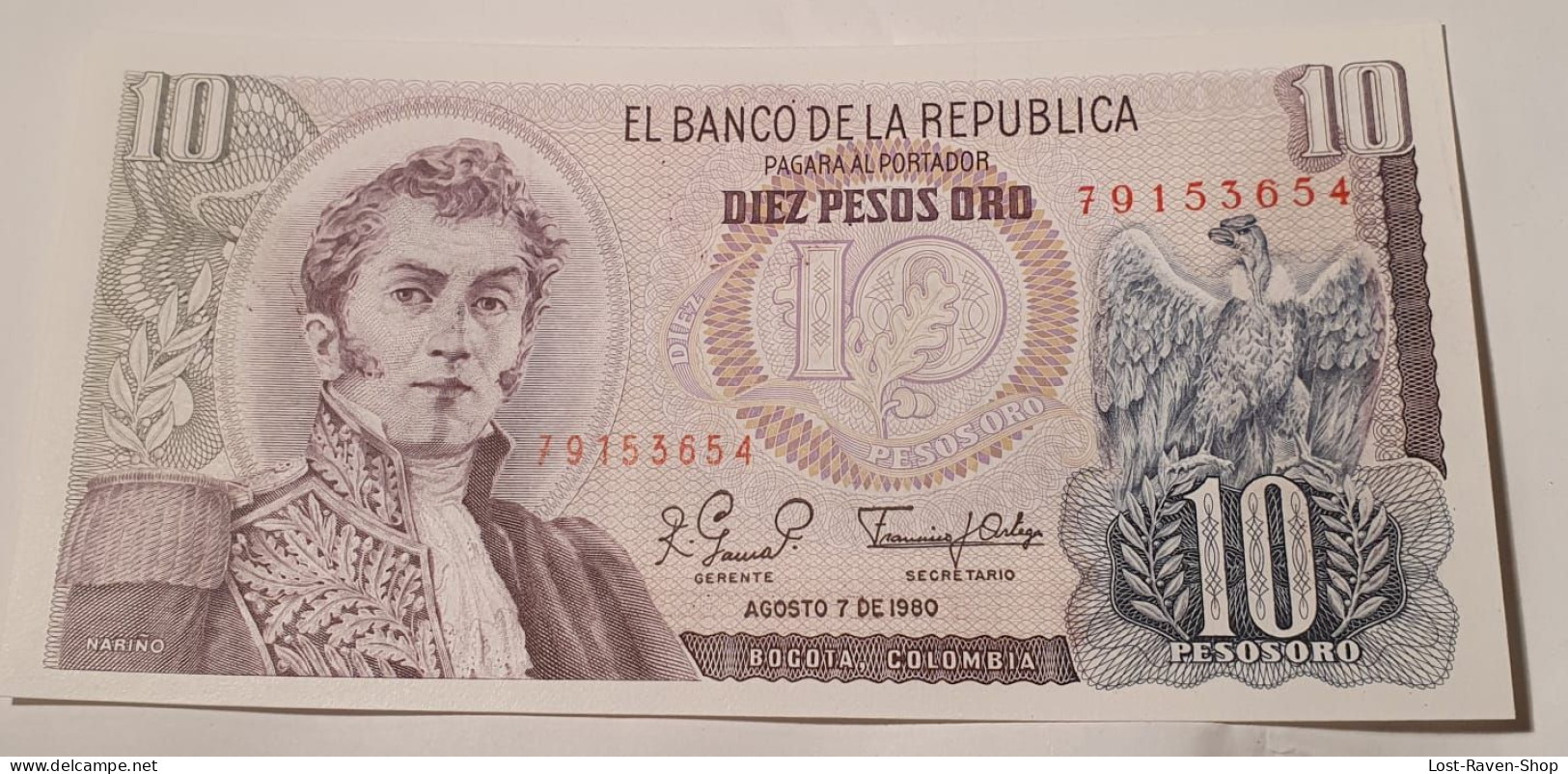 10 Pesos Oro - Kolumbien - Colombie