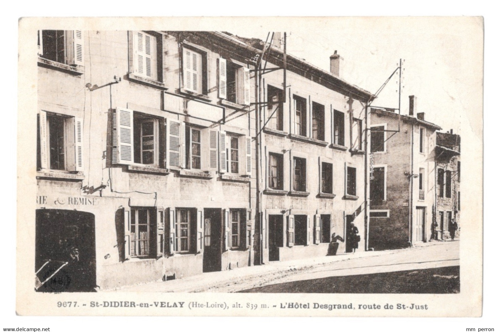 (36418-43) Saint Didier En Velay - L'Hôtel Desgrand - Route De Saint Just - Saint Didier En Velay