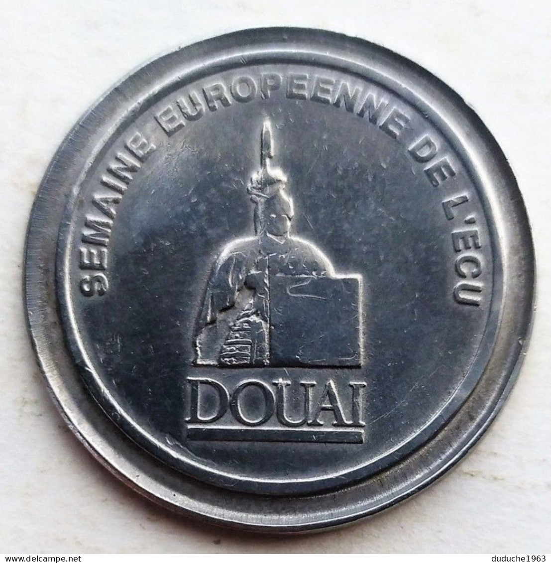 Euro Des Villes/Temporaire - Douai - 1 écu 1991 - Euros De Las Ciudades