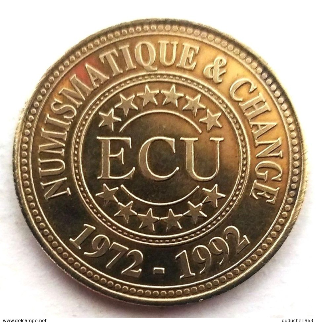 Euro Des Villes/Temporaire - Revue "Numismatique Et Change" 20 Ans écu 1992 - Euro Van De Steden