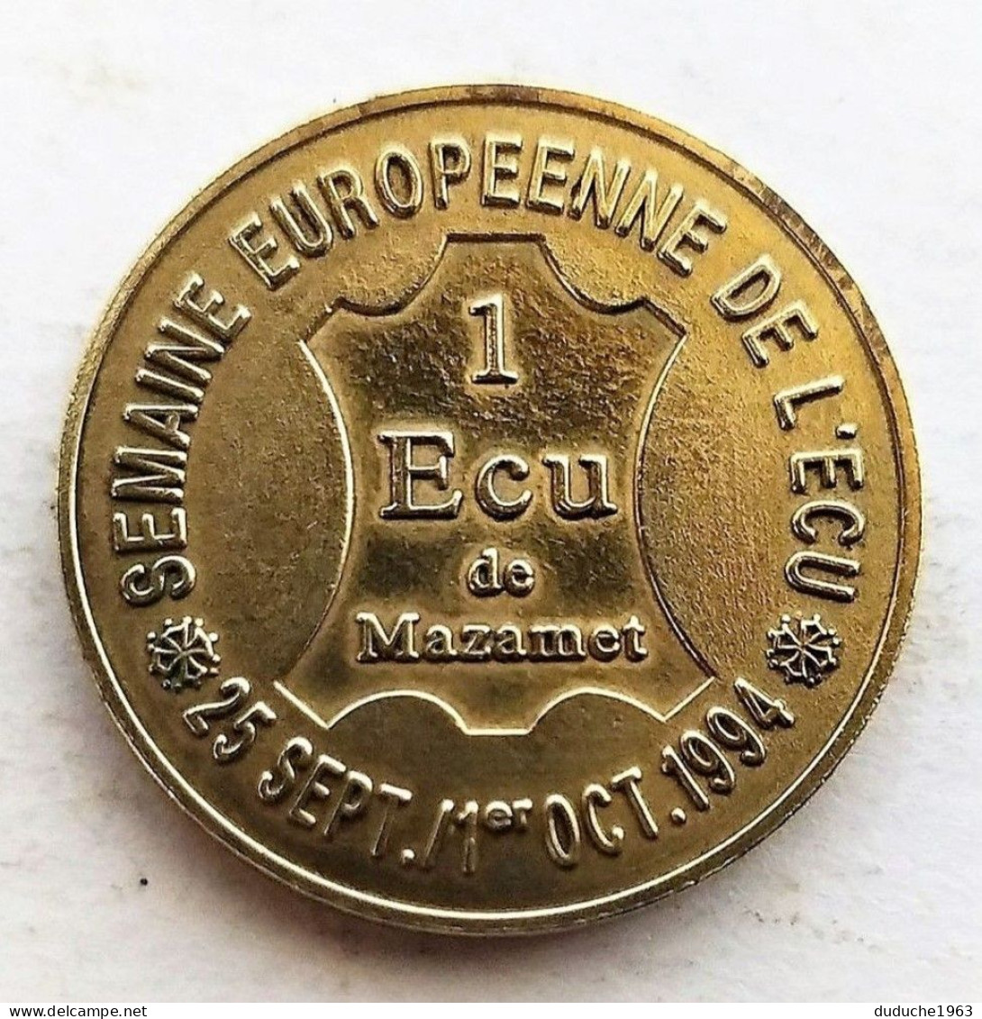 Euro Des Villes/Temporaire - Mazamet - 1 écu 1994 - Euro Van De Steden