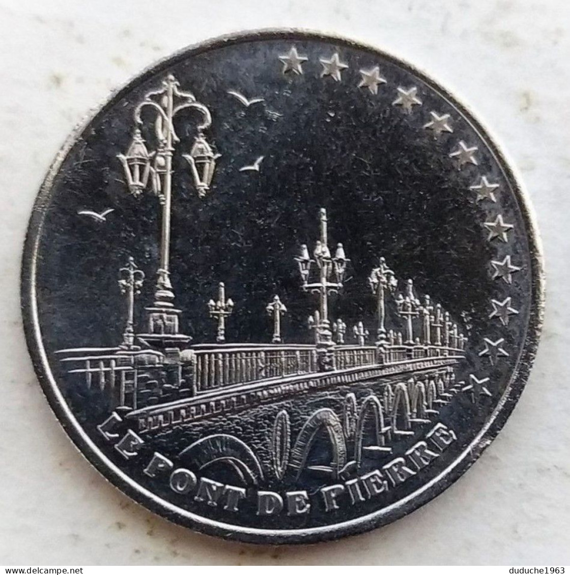 Euro Des Villes/Temporaire - Bordeaux - 2 Euro 1998 - Euro Der Städte