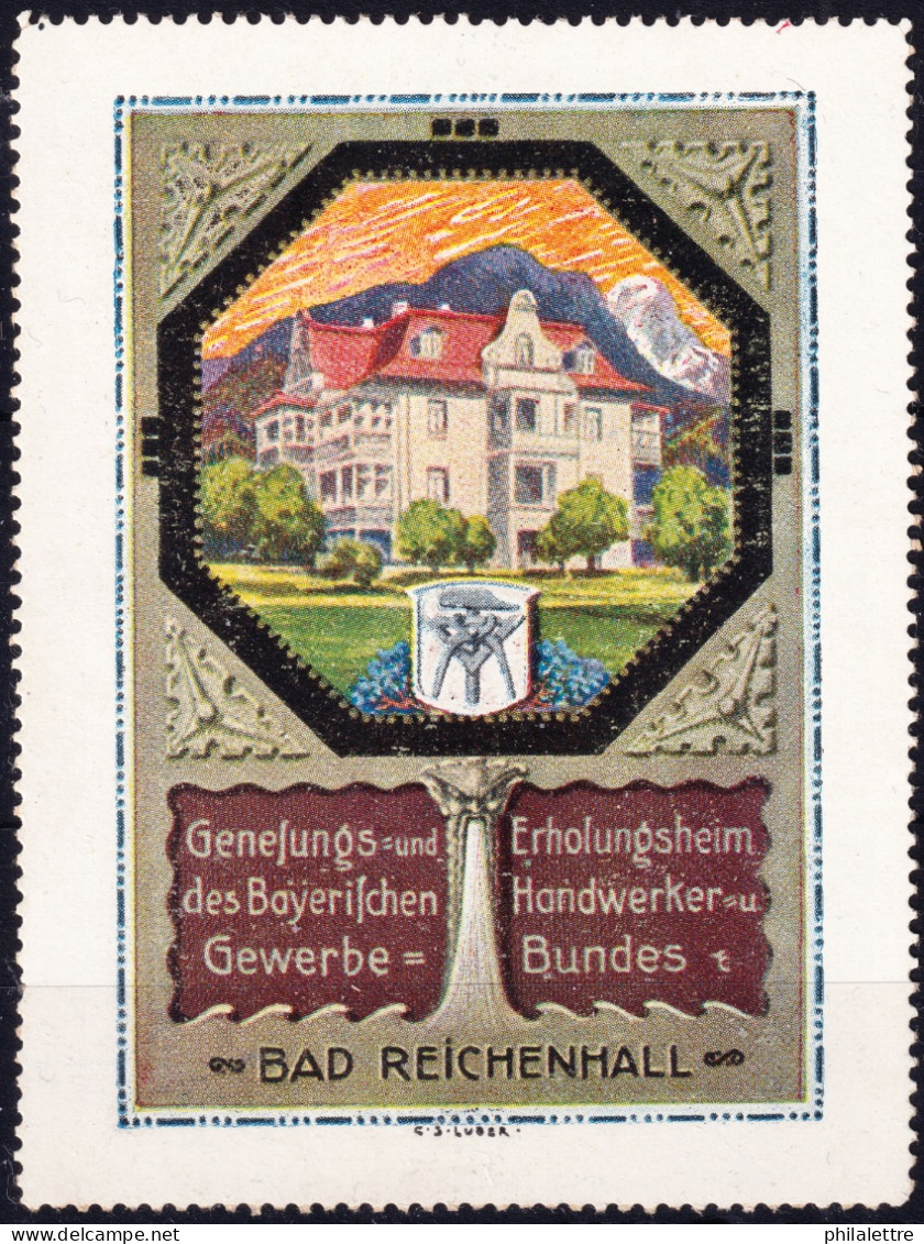 ALLEMAGNE / DEUTSCHLAND Spendenmarke Der Genesungsheim Des Bay. Handwerker- Und Gewerbe-Bundes BAD REICHENHALL - Ref.201 - Nuovi